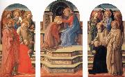 Fra Filippo Lippi The Coronation of the Virgin oil on canvas